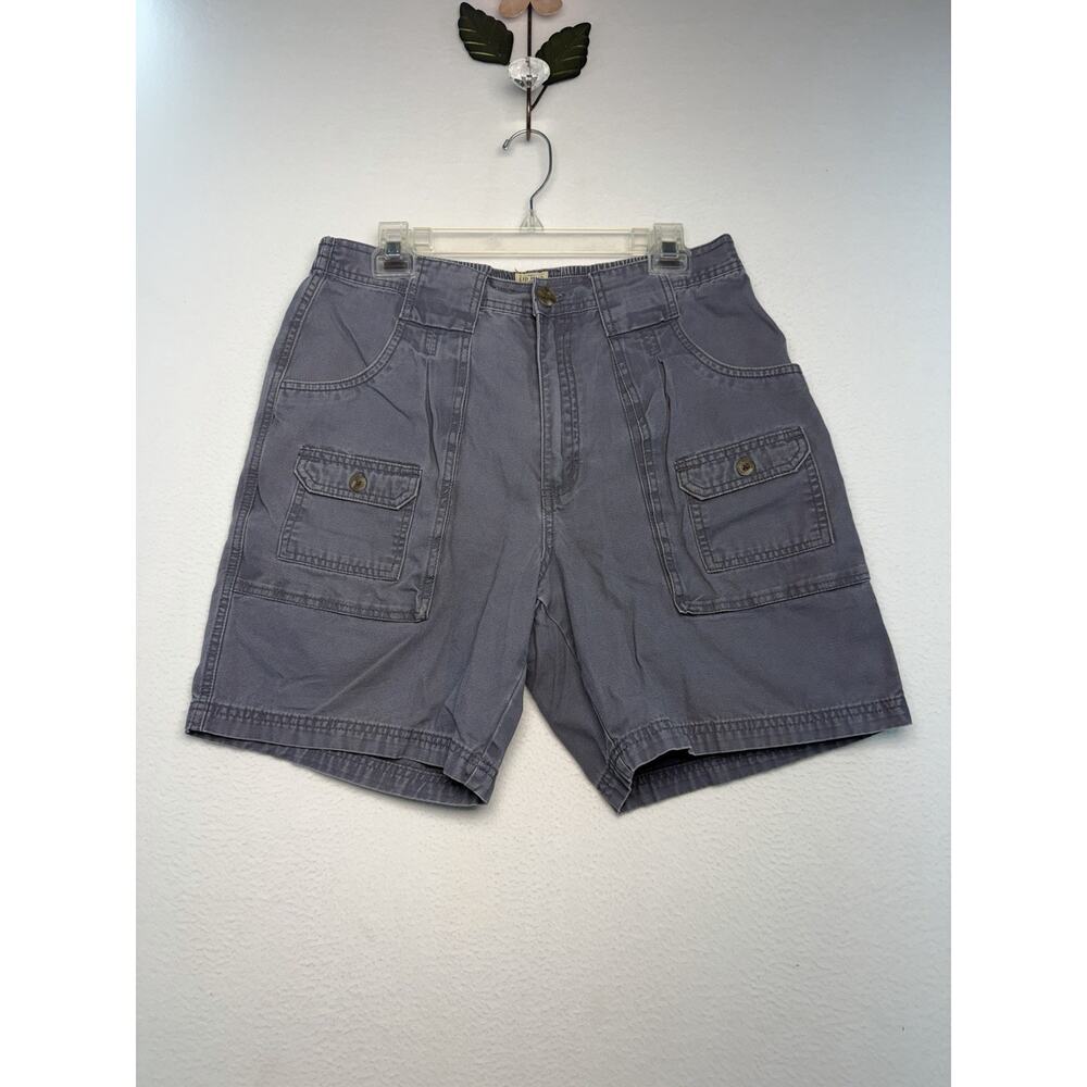 Redhead Cargo Short Men 34 Blue Stretch Waist Hiking Fishing Outdoors Dad Boat